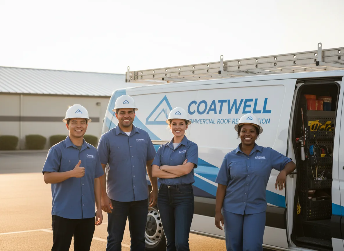 Commercial roof coating company in Oden, AR